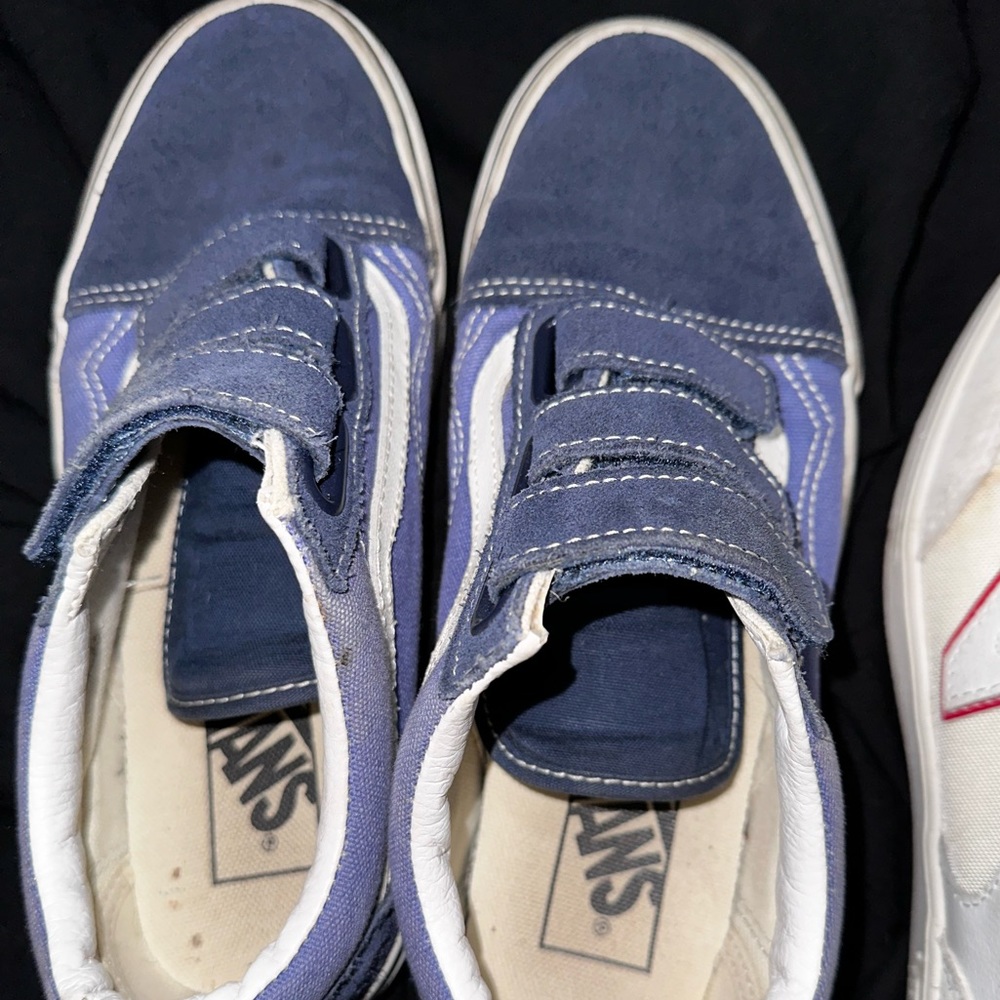 Vans- Blue Velcro